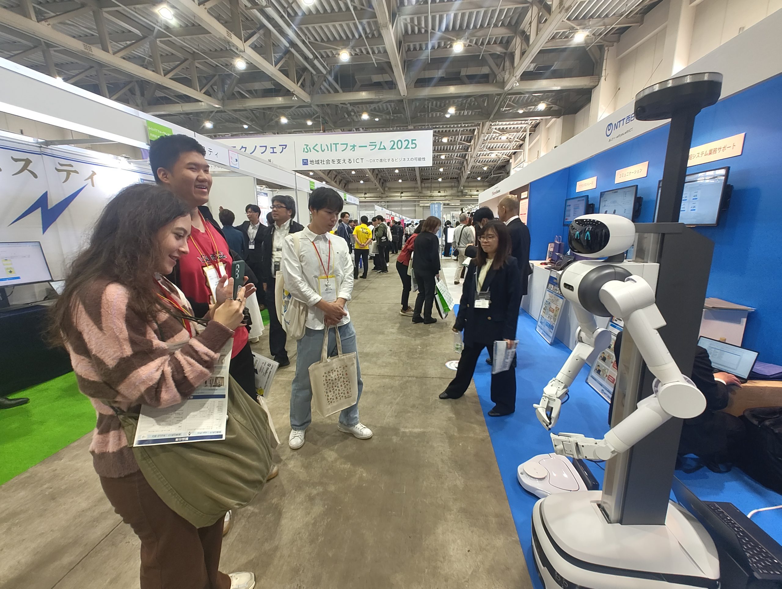 International Students Explore Local Innovation at Hokuriku Techno Fair ...